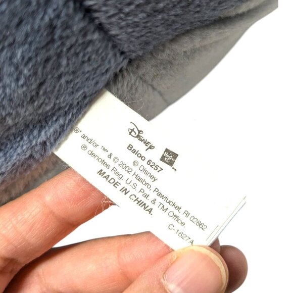 2002 Disney The Jungle Book Large Baloo Bear Plush Stuffed Animal Soft Toy 16" - Picture 13 of 13